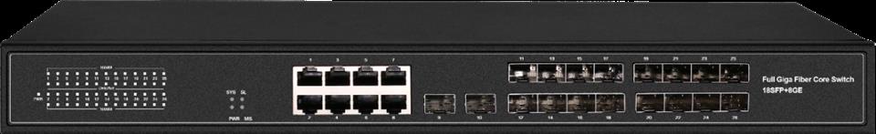 网管型工业级光纤收发器(1点对16点组网）-TW-SNMP-