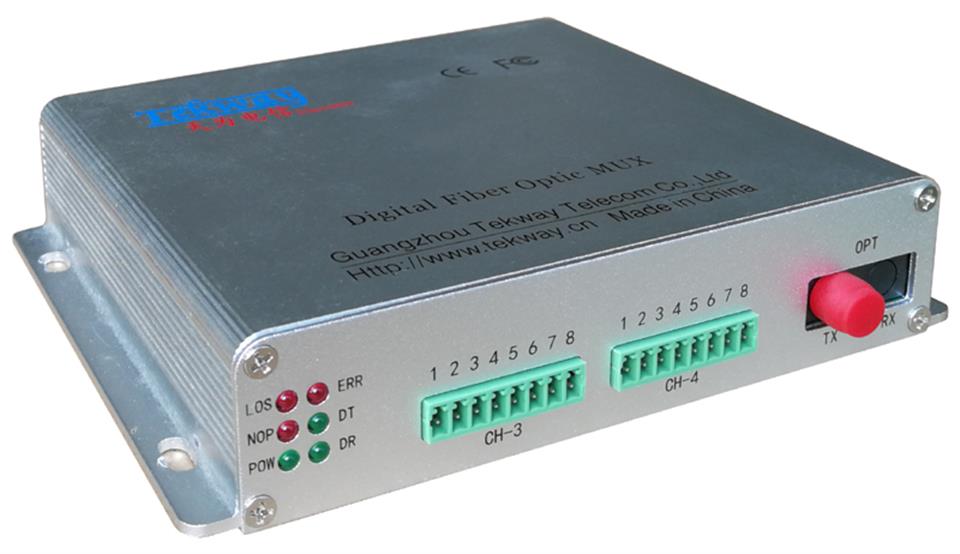 8路双向开关量光端机/光猫