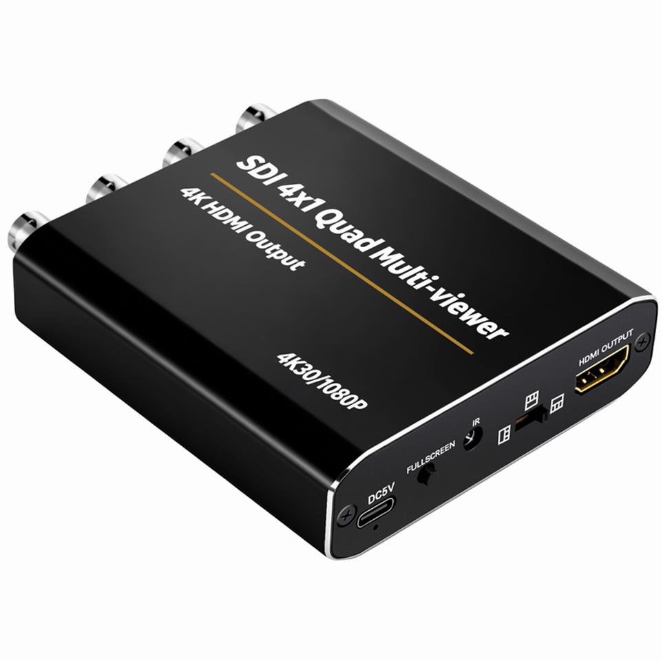 SDI 4×1 四路画面分屏器-TWV421